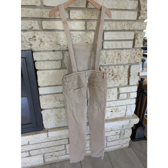 Women's Free People Overalls Size 26 Beige - Picture 3 of 4